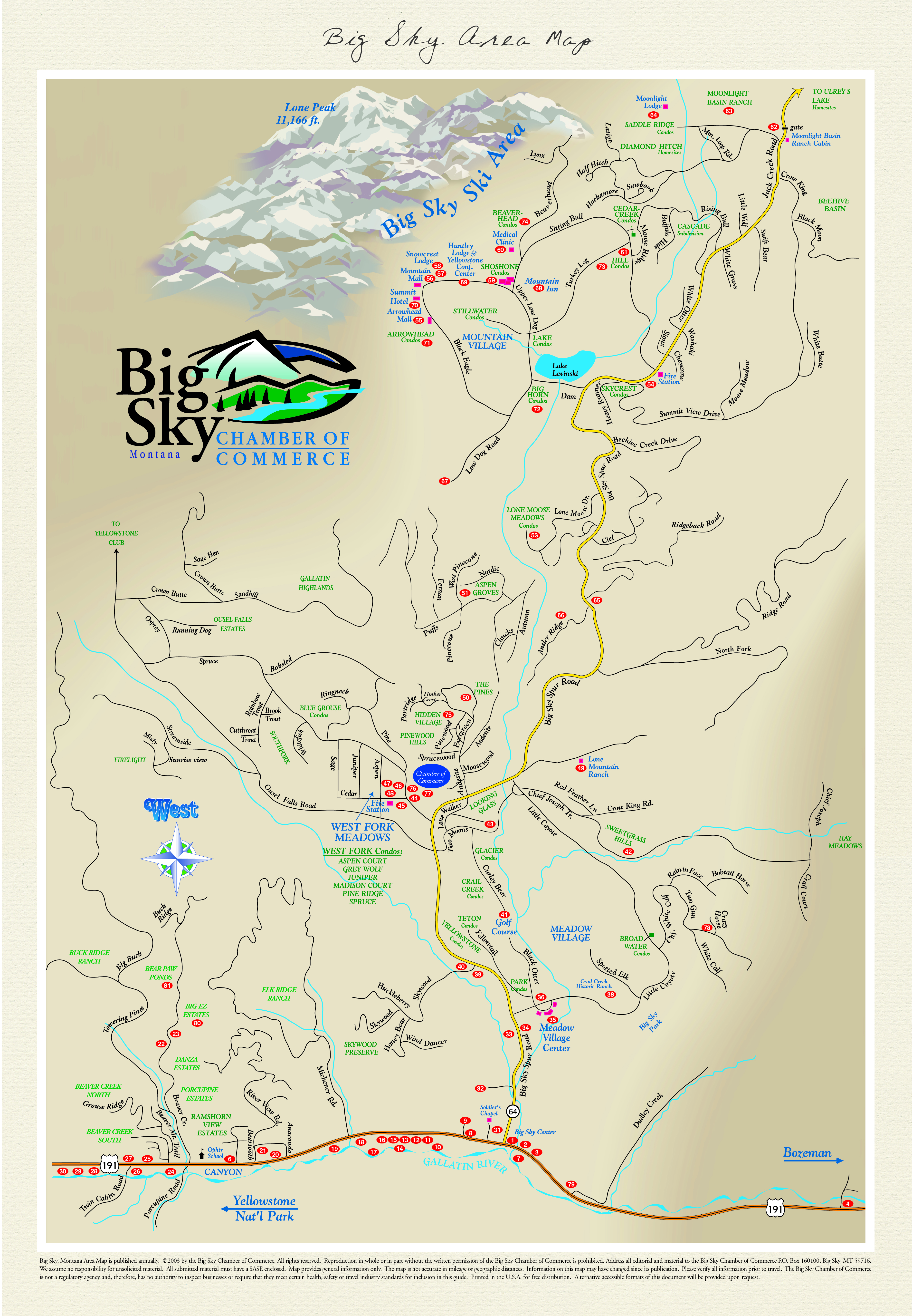 Big Sky Chamber Map PDF